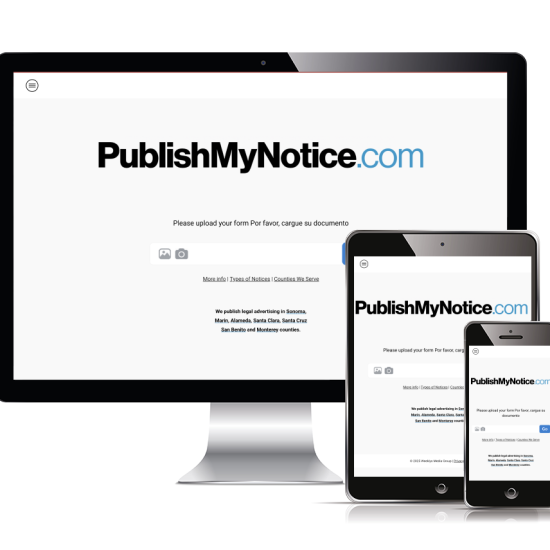 PublishMyNotice.com website