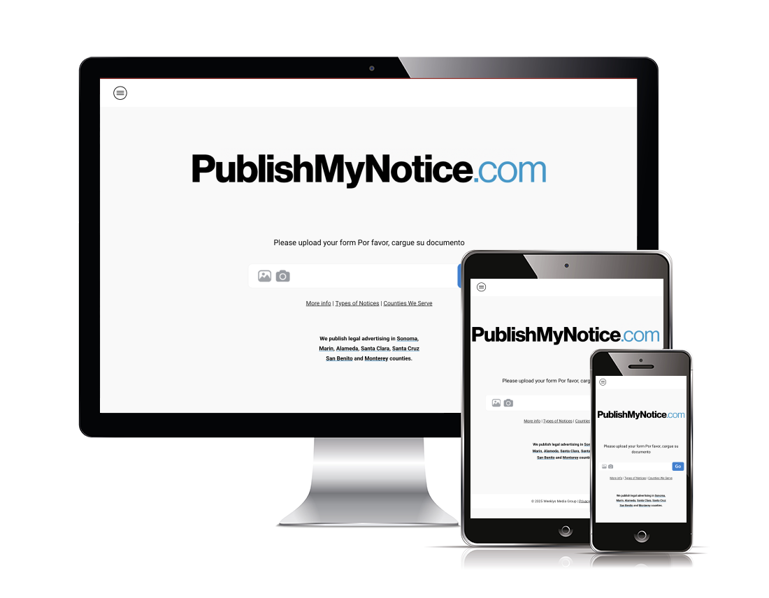 PublishMyNotice.com website